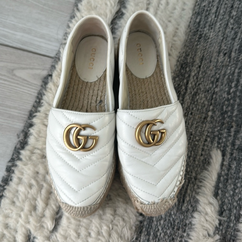 Gucci platform espadrilles
